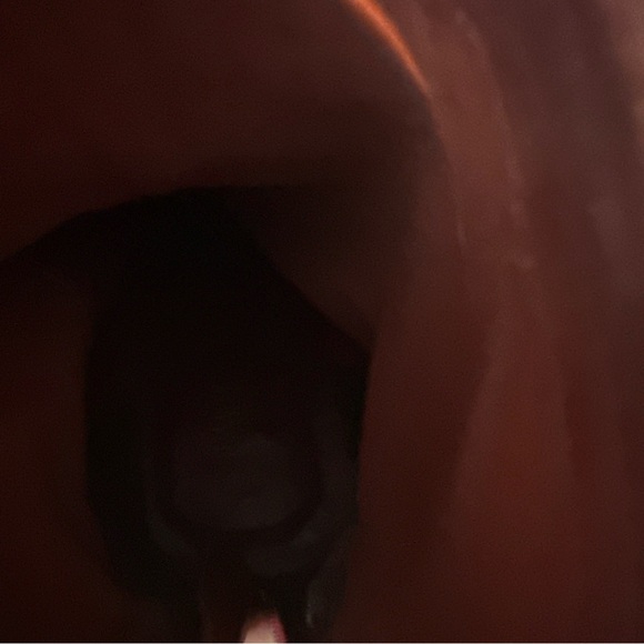 Hillary And Hanson Square Toe Leather Upper Burgundy Chunky Heel Ankle Boot 8M - Picture 10 of 11